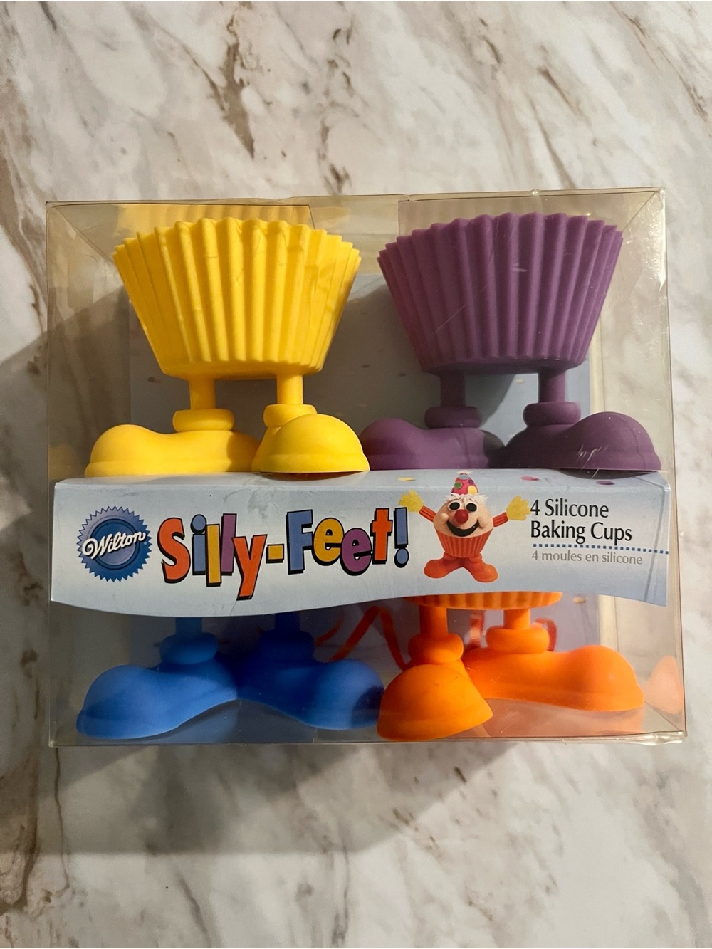 Wilton Silly Feet Silicone Baking Cups